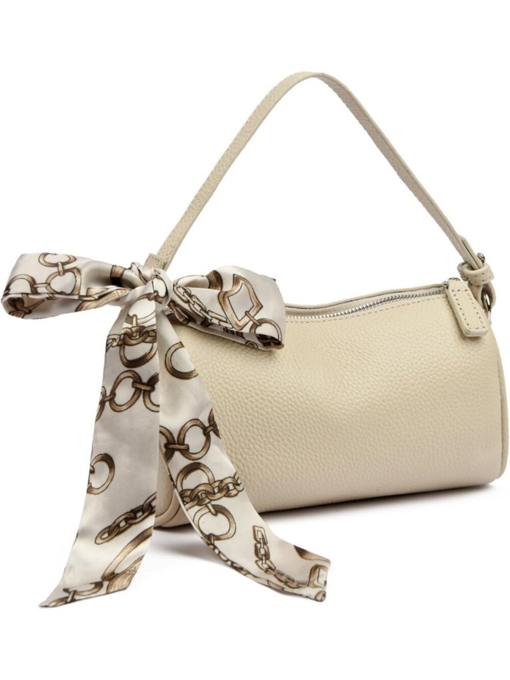 Stylish Mini Crossbody Bag for Women, Genuine Leather Barrel Phone Purse
